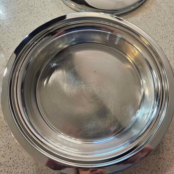 Vintage 1960's Kromex Chrome Pie Plate Server Giftware - BRAND NEW - Picture 5 of 7